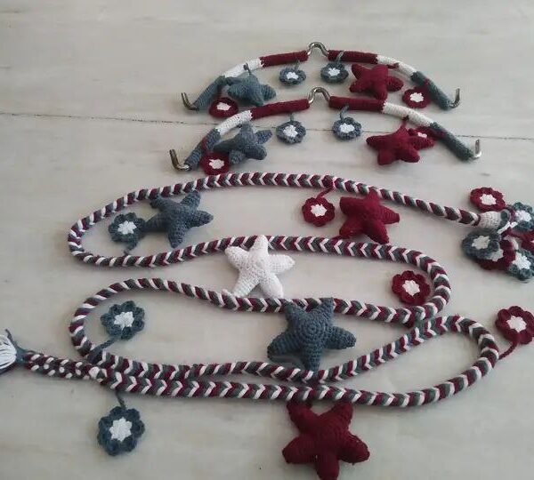 Handmade Crochet Decorative Rope With Pangra