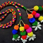 Handmade Bohemian Pom-Pom & Shell Rope