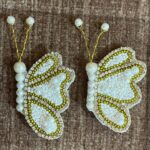 Twin Elegance Butterfly Brooch Set