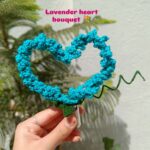 Lavender Love Heart Bouquet